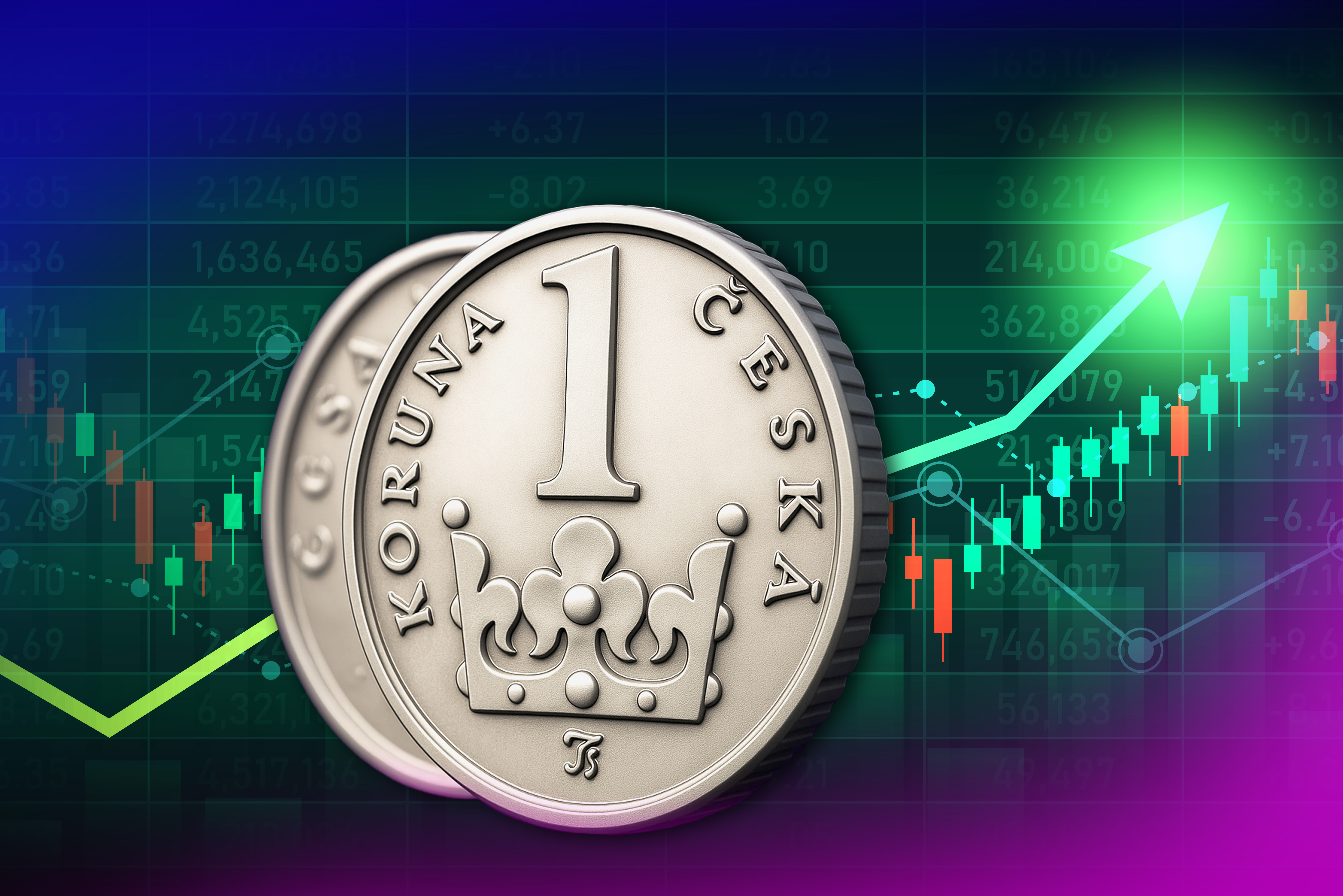 Koruna posiluje: Co to znamená pro tradery?