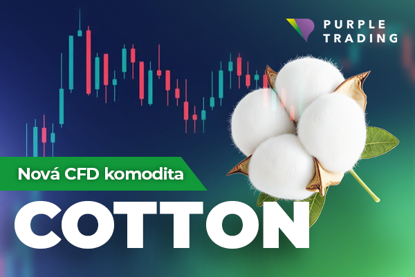 Bavlna - nový obchodní symbol v nabídce Purple Trading
