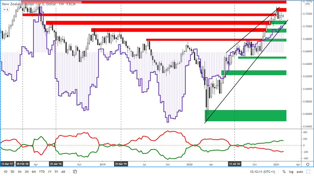 COT report - new zealand dollar - 5. 2. 2021